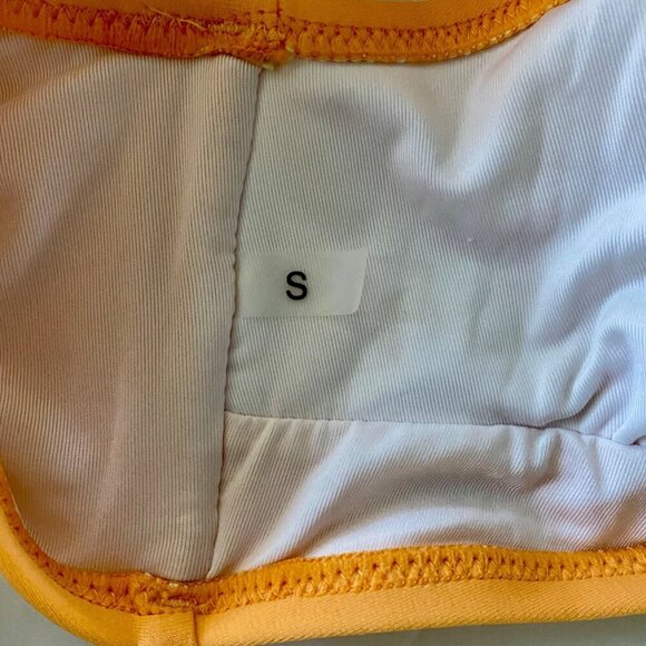 Cupshe Solid Top Floral Bottom Bikini 2 Piece Swimsuit Set Women's Small NEW - Picture 11 of 12